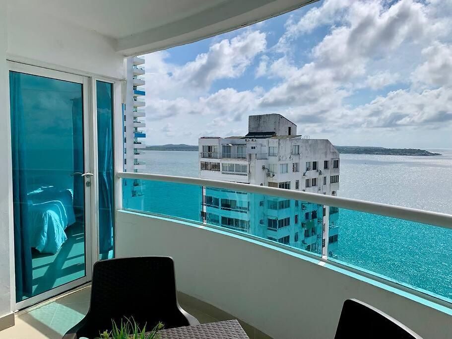 Tu Pent-house Con Vista Al Mar! Apartamento Cartagena