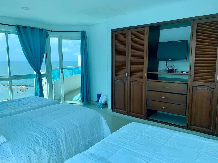Tu Pent-house Con Vista Al Mar! * Cartagena